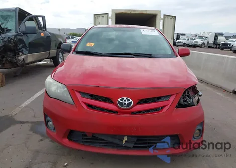 2012 Toyota Corolla S z USA, uszkodzony, nr VIN 2T1BU4EE8CC820927
